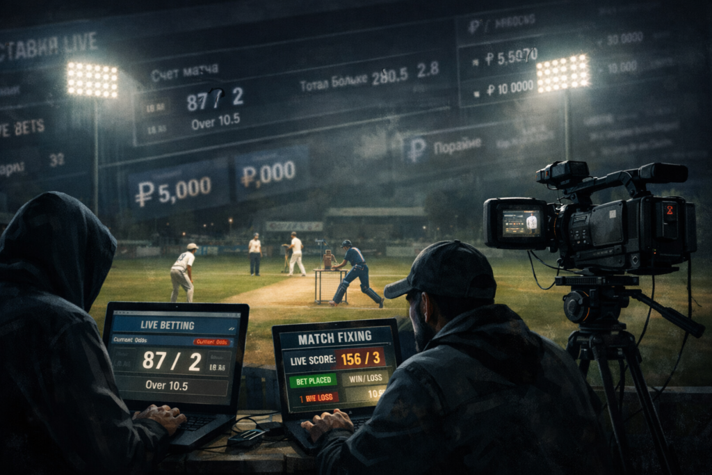 Gang Caught Running Fake Indian Cricket League to Dupe Russian Gamblers